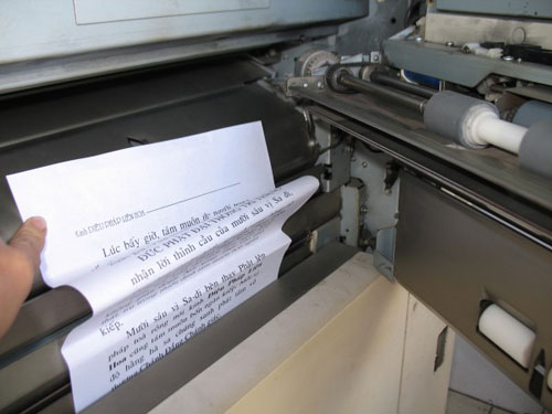 dịch vụ sửa chữa máy photocopy màu tại Bắc Ninh