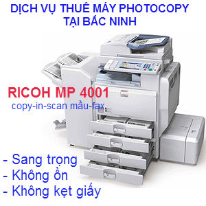 Cho thuê máy photocopy tại Bắc Ninh